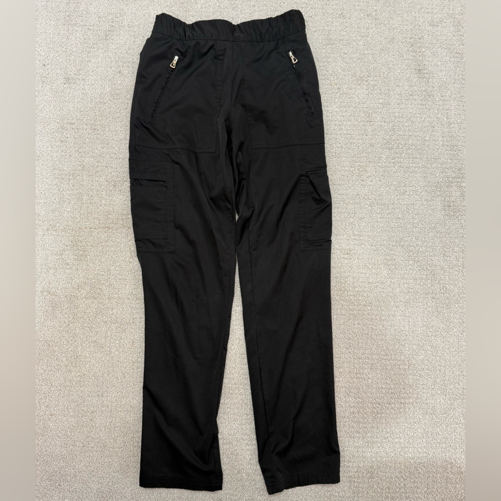 Jaanuu Women's Black Cargo Pants